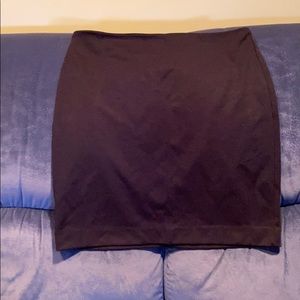 Loft black pencil skirt